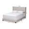 Baxton Studio Brady Modern Beige Upholstered King Size Bed 149-8946 - alternate 7